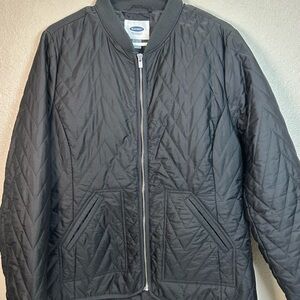 Woman’s Quilted Old Navy Zip Up Jacket